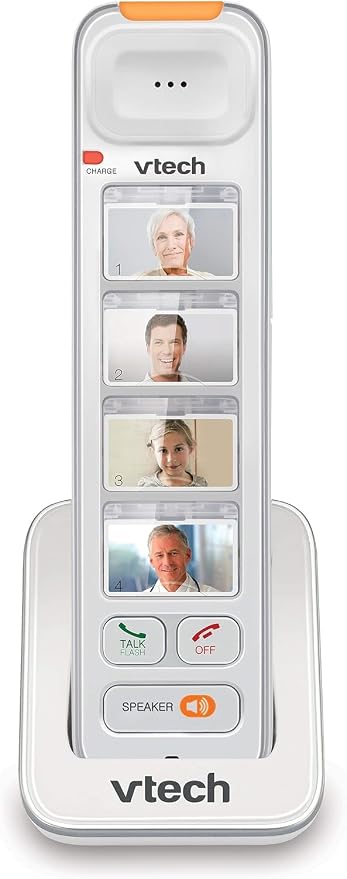 VTech SN5307 Amplified Photo Dial Additional Handset | Big Buttons, Large Display, 4 Photo Speed Dials, For SN5127 & SN5147 Senior Phones - Image 8