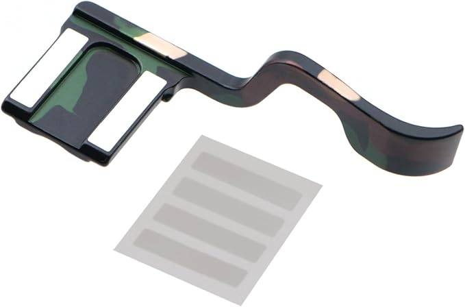 Metal Hot Shoe Thumb Grip for Fujifilm X-T10 X-T20 X-T30 X-T30II Camera Accessories (Camouflage) - Image 3