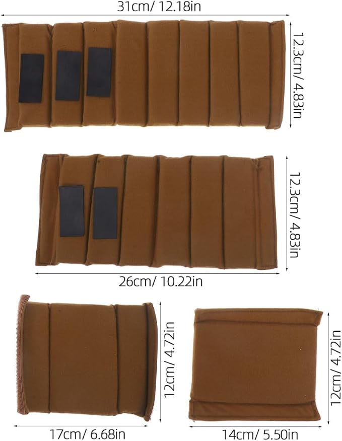 Camera Bag Dividers Inserts 4-Pack Adjustable Inner Lid Organizers for Dslr Camera Bag Accessories Protection - Image 4