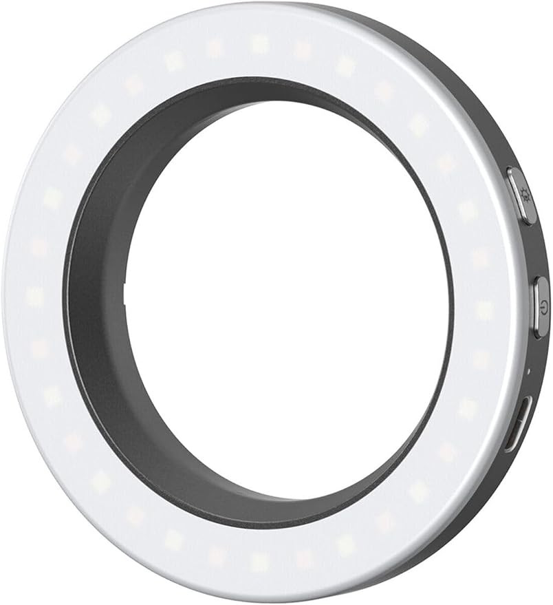 SmallRig Vibe P30 67mm Ring LED Video Light, Compact Size Bi-Color Light | with High CRI ≥90, Compatible with 67mm Phone Mounts/Cases/Lenses, for Content Creation, Live Streaming, 4873 - Image 4