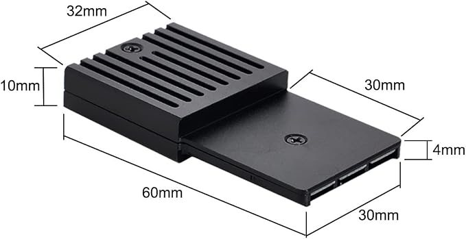 CF-Express Type-B to M.2 NVMe 2230 M-Key Adapter CFE Compatible with XboxSeries XS CH SN530 SSD PCIe4.0 Expansion Memory Card - Image 2