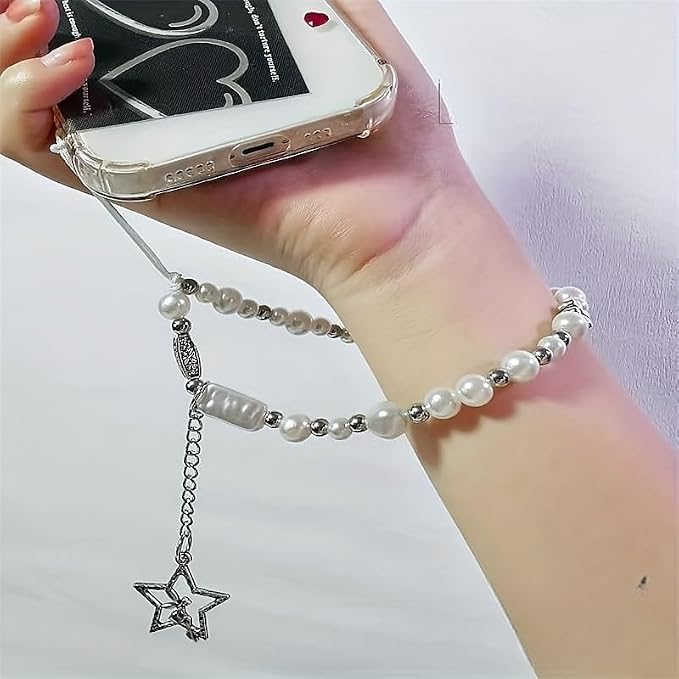 Beaded Camera Wrist Strap Cute Digital Camera Charm Lanyard, Phone Wristlet Charms, Phone Chain for Camera - Image 7