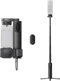 Insta360 Foldable 2-in-1 Selfie Stick Remote Kit with Invisible Stick, Built-in Tripod, Ideal for Vlogging, Hiking, Group Shots, Supports X5, X4 Air, X4, X3 Action Cameras by Unknown