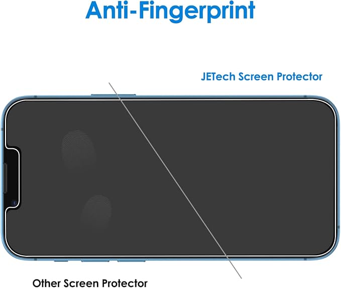 JETech Screen Protector for iPhone 13 mini, 2+2 Pack | with Camera Lens Protector, HD Clear Tempered Glass, Anti-Scratch Protection, Easy Installation Tool - Image 7