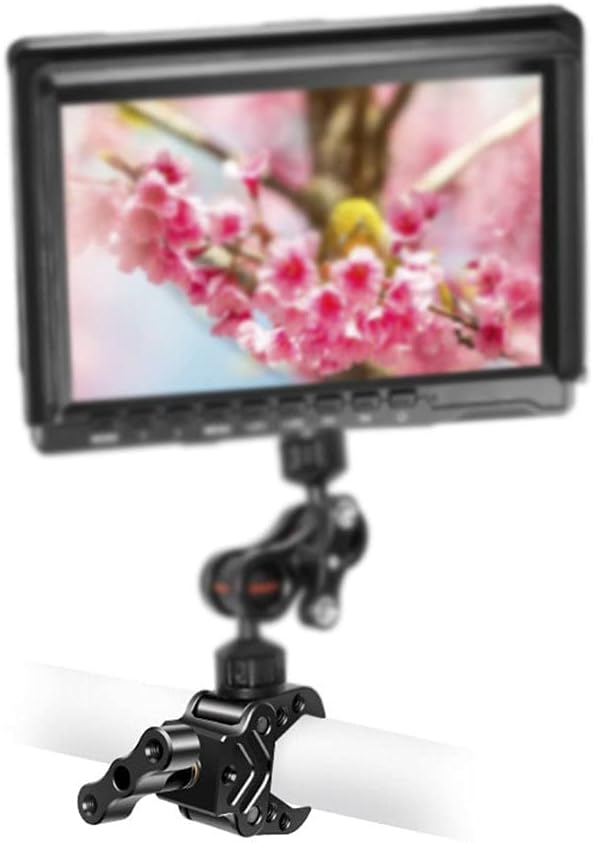 Super Clamp Camera Mount with 1/4" Thread Bottom Clamp for Gopro Camera ，Ronin，LCD Field Monitor, LED Lights, Flash, Mic, Action Cam - Image 5