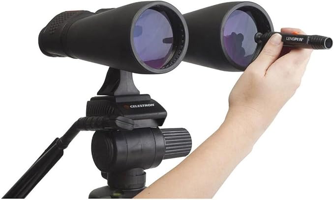 Celestron LensPen Optics Cleaning Tool for Telescopes, Binoculars & Cameras | Safe for Optical Lenses, Removes Dust & Smudges, Retractable Dust Brush, No Liquids Required, Compact Pocket Design - Image 4