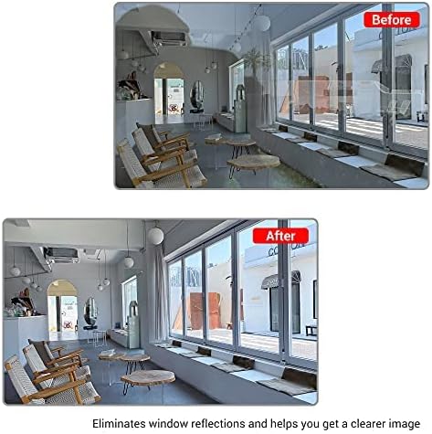 PROfezzion Anti-Reflection/Glare Cell Phone Lens Hood Shade for iPhones | for iPhone 17 16 15 14 13 12 Samsung Google Huawei Phone, Magnetic Clip with 49mm Filter Thread & Silicone Len Hood Included - Image 3
