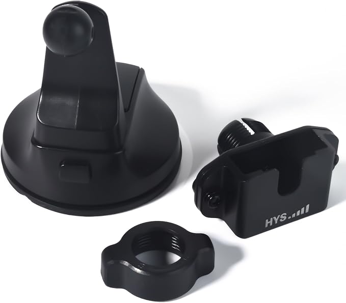 HYS Amateur Radio Scanner/HT/Mobile CB Radio Speaker Microphones with a Belt Clip or Round Knob Suction Cup Mount for YEASU/Vertex Icom Astatic Cobra Uniden Shoulder Speaker Mic - Image 6