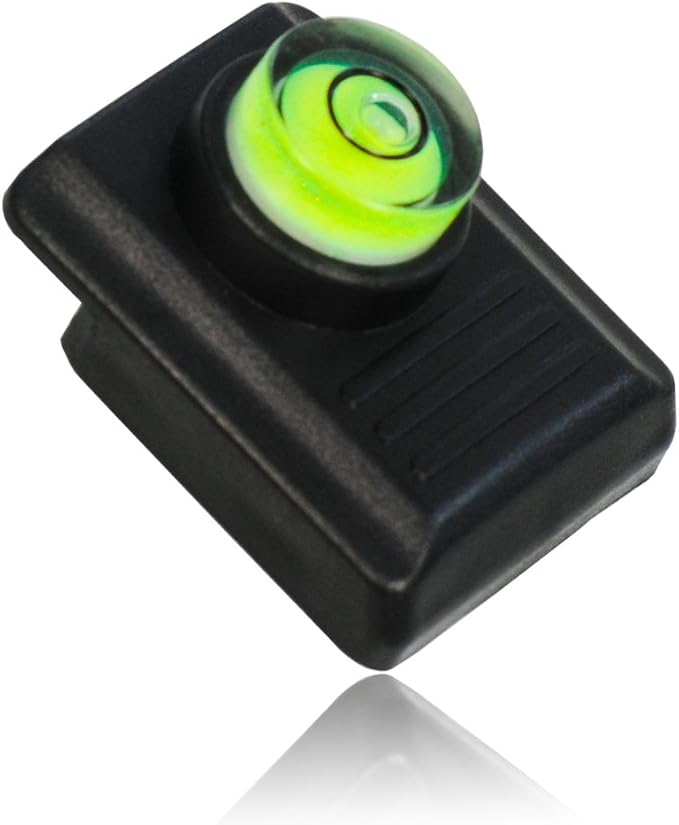 Foto&Tech 2 In 1 Hot Shoe Cover with Bubble Spirit Level Compatible with Sony Alpha A33 A55 A65 A77 A900 A700 A580 A560 A550 A500 A450 A390 A380 A350 A330 A300 A230 & Minolta Maxxum Series SLR Cameras by FOTO%26TECH