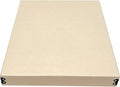 Lineco Museum Archival Storage Box, Drop Front, 11.75x15.25x1.5 in, Tan | Acid-Free with Metal Edge, Preserves Picture Longevity, Organize Photos, Newspapers, Prints, Documents, Crafts, DIY by Lineco