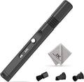 Compact Lens Cleaning Pen,Lens Cleaner Brush for Camera Filters Camcorders Leupold Scope Binoculars Keyboards VR Headset and More Electronics | for Camera Filters Camcorders Leupold Scope Binoculars Keyboards VR Headset Eyeglasses and More Electronics by JJC