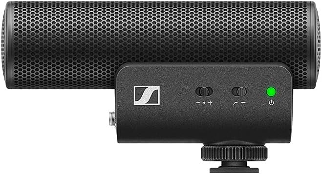 SENNHEISER Professional MKE 400 Directional On-Camera Shotgun Microphone with 3.5mm TRS and TRRS Connectors for DSLR, Mirrorless & Mobile , Connects with Auxiliary by Unknown