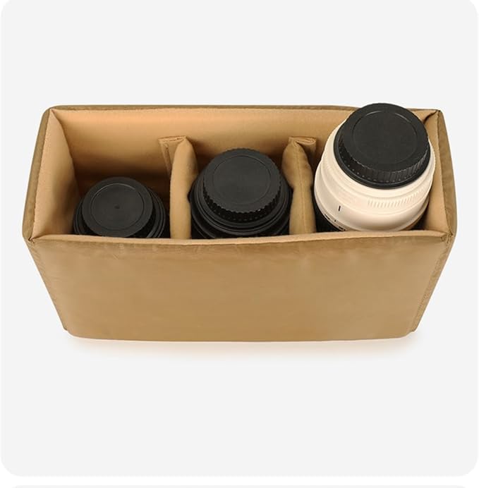 G-raphy Camera Insert Bag Case Camera Divider Inserts for Backpack DSLR Organizer Portable for DSLR SLR Cameras, Lenses, Flashes- Make Your Own Camera Bag - Image 3