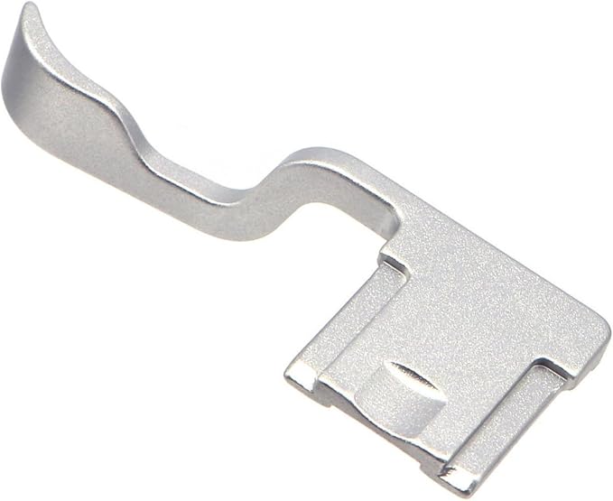 Metal Hot Shoe Thumb Grip for Fujifilm X-T10 X-T20 X-T30 X-T30II Camera Accessories Silver by HITHUT