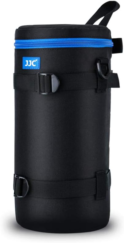 JJC Camera Lens Case Pouch, Padded Bag Fits Lens up to 4.9 x 11.4 (D x L) | for Telephoto Lens Canon RF 800mm f11/Tamron SP 150-600mm/Sigma 150-600mm/150-500mm/Nikon Nikkor AF-S 200-500mm Lens & More by JJC