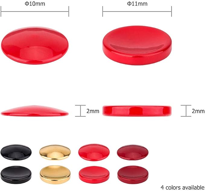 2X Camera Shutter Button Cap for A7R VI ZV-E10 II A6700 RX100VII VI V IV | RED,for A7RVI A7 V A7CR ZV-E10 II ZV-1 A7C A6600 A6500 A6400 A6300 A7SIII A7RII A7S A7 II RX100 Series EOS M10 Lumix L10 - Image 6