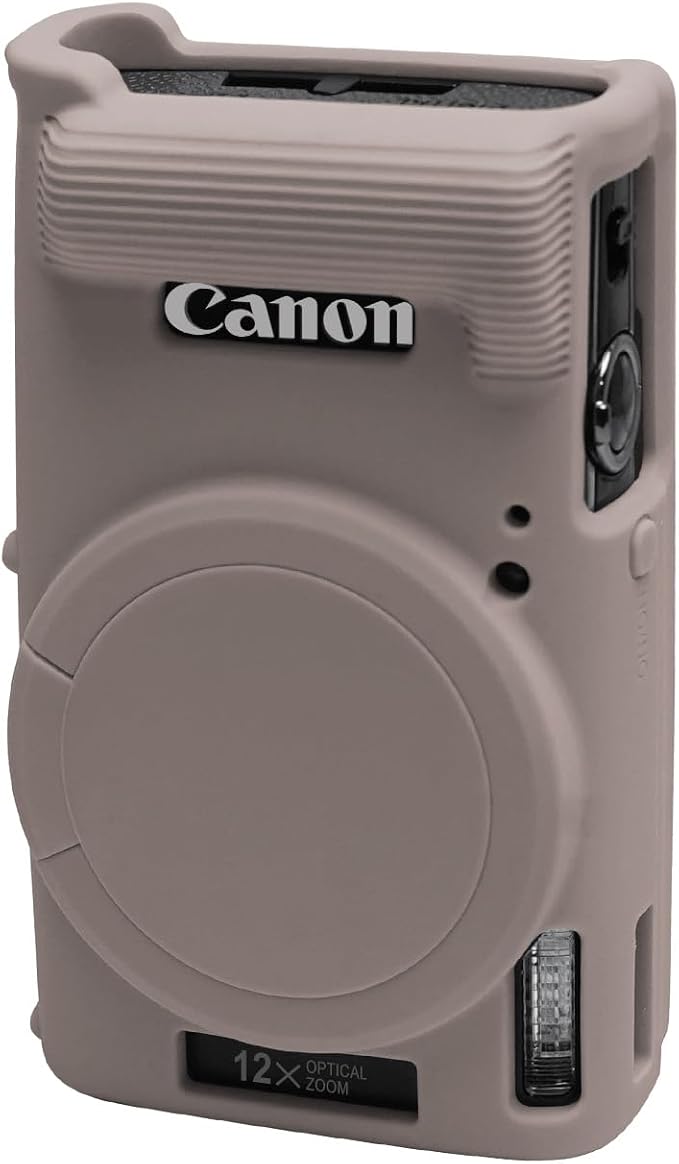 Easy Hood Case for Canon ELPH 360/IXUS 285 HS/IXY 650 Camera,Tiffany Pink | With Removable Lens Cover,Soft Silicone Protective Case,Anti-Scratch,Dustproof,Shockproof,Enhanced Grip,Camera Accessories by EasyHood