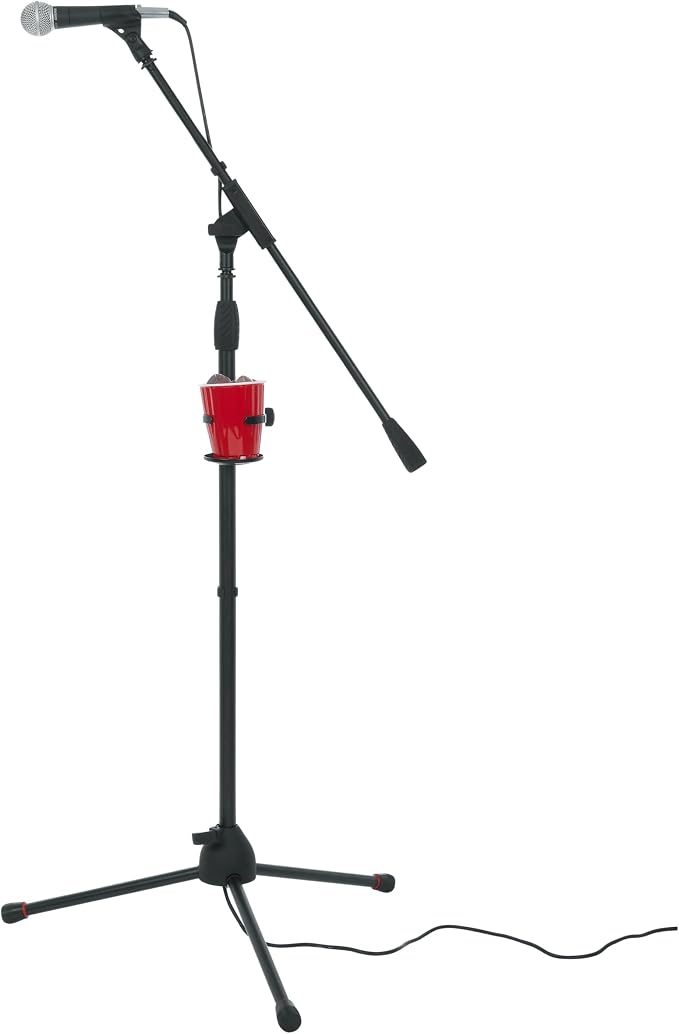Gator Frameworks Clamp On Single Cup Holder for Mic Stands (GFW-SINGLECUP) | Holds a Single Cup/Beverage, Fits Cans & Plastic Cups, Can Mount to Drum Hardware - Image 7