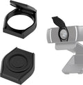 JCWINY Webcam Cover, 2 Pack Desktop Computer External Webcam Lens Covers Shutter Cap Hood, Streaming Web Camera Privacy Cover Clip Compatible with Logitech HD Pro Web Cam C270/C615/C920/C930e/C922X by JCWINY