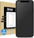 Mothca 2 Pack Matte Glass Screen Protector Compatible with iPhone Xs/iPhone X/iPhone 11 Pro, Anti-Glare & Anti-Fingerprint Tempered Glass Film by MothcaDirect