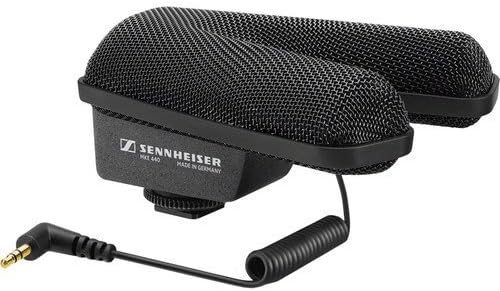 Sennheiser MKE 440 Stereo Shotgun Microphone Kit with Fur Windshield and Batteries - Image 2