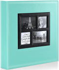 Ywlake Photo Album 4x6 1000 Pockets Photos, Extra Large Capacity Family Wedding Picture Albums Holds 1000 Horizontal and Vertical Photos Pictures Teal by Ywlake
