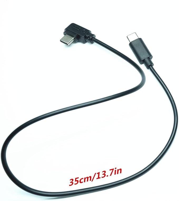 Camera Control Cable Cord,for DJI RS4 Pro, RS4 Mini, RS4, RS3 Pro, RS3, RS3 Mini, RSC2, RS2 Gimbal Stabilizer for Sony Canon Nikon Panasonic Fuji Olympus Camera USB Type C to Type C Right Angle Multi - Image 4