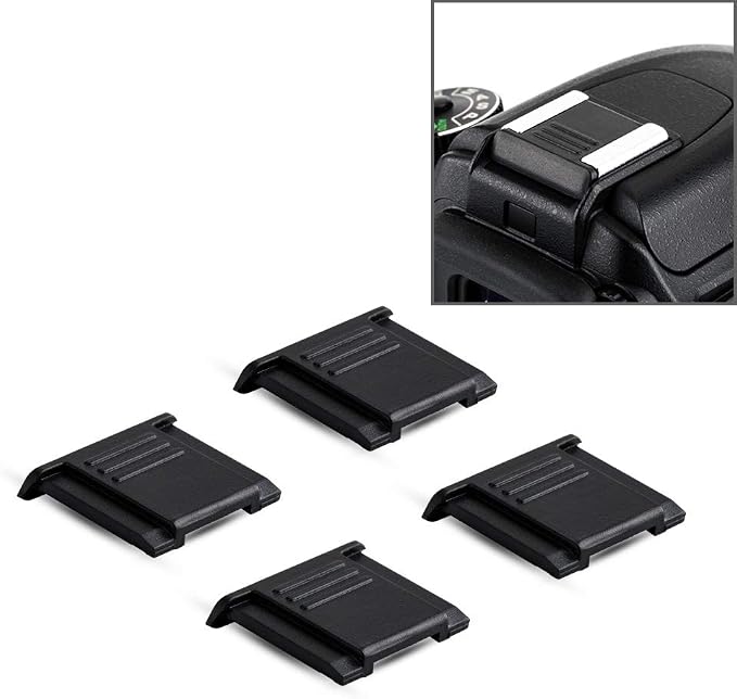 4PCS Camera Hot Shoe Cover for Nikon Z50II Z5II D7500 Coolpix P1100 & More | Dustproof,Camera Hot Shoe Cap for Zf Z8 Z30 Z9 Z50 Z5 Z6 Z7II D810 D800 D780 D750 P1000 OM-3 OM-1 Mark II LUMIX G9II GH7 GR3x by JJC