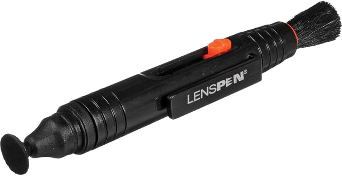 Celestron LensPen Optics Cleaning Tool for Telescopes, Binoculars & Cameras | Safe for Optical Lenses, Removes Dust & Smudges, Retractable Dust Brush, No Liquids Required, Compact Pocket Design - Image 2