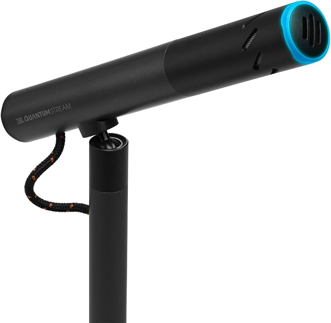 JBL Quantum Stream Talk - Recording and Gaming. - Black | Single condenser microphone for perfect streaming, Single voice pick-up pattern, One-press mute button - Image 2