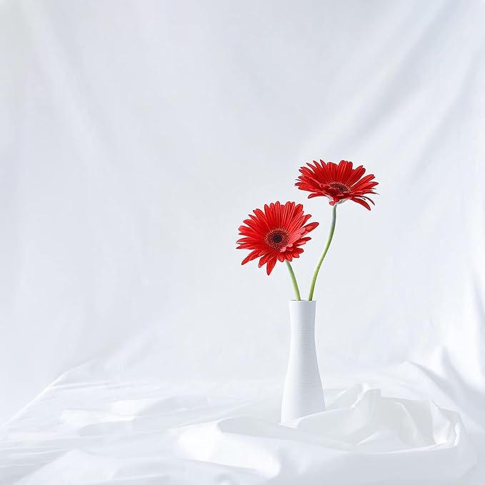 7x10 FT White Photo Backdrop 100% Polyester Photography Background | Non-Reflective, Wrinkle-Resistant, Foldable Washable White Backdrop for Professional Photoshoot Portraits Party Video Studio - Image 7