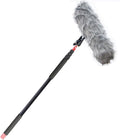 11.5 ft Professional Handheld Boom pole for Shotgun Microphones | Lightweight, Easy Twist Locks,Padded Handle, for Rode NTG Series, Sennheiser Audio-Technica Comic by Nicama