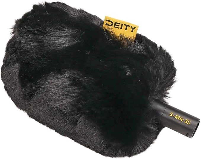 Deity S-Mic 3S Shotgun Microphone Bundle (Black) | Short-Haired Windshield, Compact, (2 items) - Image 7