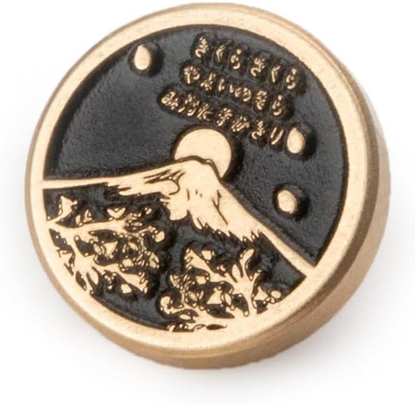 Falling Cherry Blossoms Camera Metal Shutter Decorative Button for Fujifilm x100vi x100v xpro2 xt50 xt30 xt30ii for Nikon zf (Copper Alloy-Shutter Decorative Button) by DBZZ