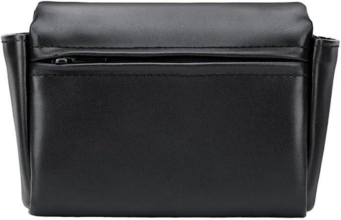 KIWIFOTOS PU Leather Camera Case for Fuji X100VI X100V PowerShot V1 | without strap, for X100VI/X-E5+23/27mm lens & PowerShot V1. Soft PU leather, magnetic flap, rear zipper pocket - Image 9