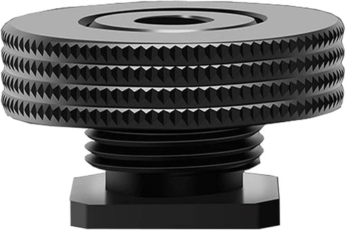 1/4" Female Thread to Hot Shoe Adapter, Atmoshue Hot Shoe Mount Adapter for Magic Arm, Video Light,Monitor - Image 2