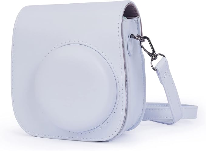 Instant Mini 12 Camera Accessories Compatible with Fujifilm Instax Mini 12 Camera Include Case/Album/Wall Hang Frames/Film Frames/Border Stickers/Corner Stickers (Clay White) - Image 2