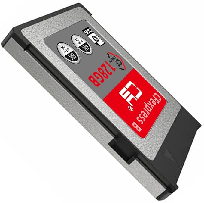 CFexpress Type-B 128GB Memory Card CFE CFB Adapter Compatible with XS Camera 8K RAW PCIe Expansion - Image 9