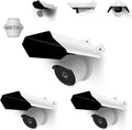 Universal Security Camera Sun Rain Cover Shield | Waterproof Protective Roof for Surveillance Camera, Outdoor Camera Shade Covers for Dome, Bullet Cameras (White 3 Pack) by WEILAILIFE