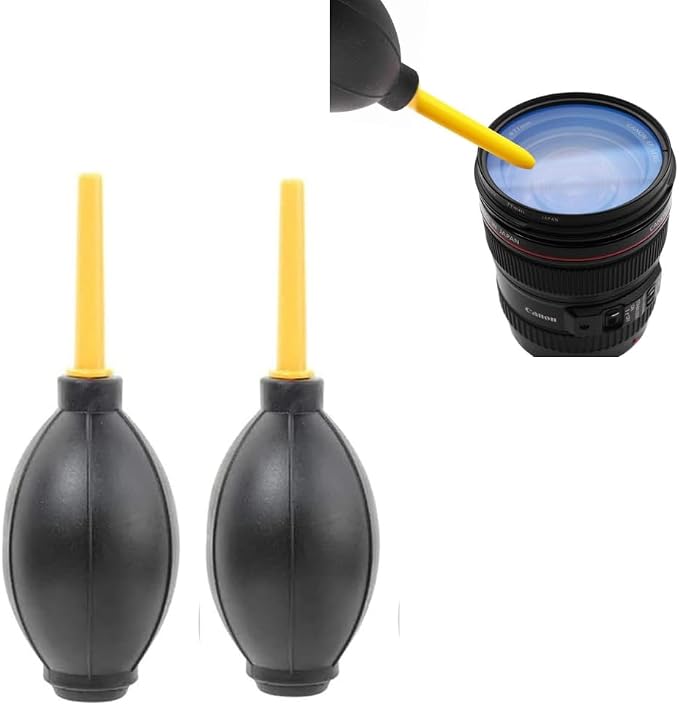 2 Dust Cleaner Blowers for Sony, Nikon, Canon, Pentax, Olympus & More Camera & Camcorders by Acuvar