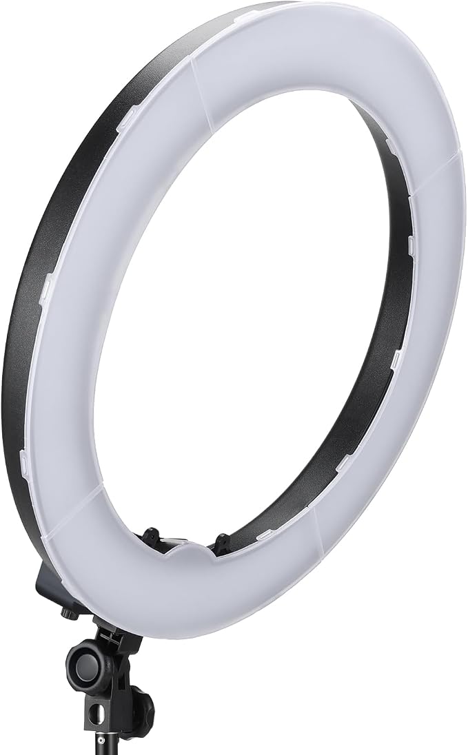 NEEWER 55W 18"/45cm Ring Light Kit [New Version], with Tripod Stand, RL-18 | 5600K Dimmable LED Ringlight, Phone Holder for iPhone, Lighting for Selfie Makeup Lash Tattoo Studio Photo Video Recording - Image 3