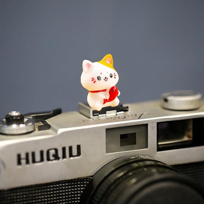 Camera Hot Shoe Cover, Cute Hot Shoe Cap, Hot Shoe Protector Compatible with Sony Fujifilm Fuji Canon Nikon Pentax Leical Panasonic (Lucky Cat) - Image 5