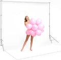 CPLIRIS 10x20ft White Backdrop for Photography, Dual-Size Dual-Pocket Design Photo Booth Background for Portrait Photoshoot, Party and Video with Both Options of 10 feet and 20 feet in Width by CPLIRIS
