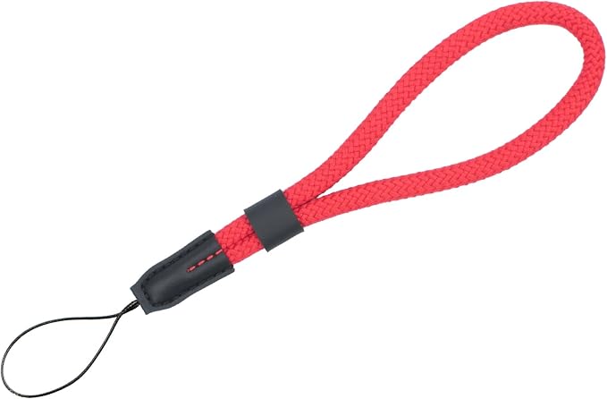 VKO Soft Camera Wrist Strap, Rope Camera Hand Strap | for Point-and-Shoot Camera,Mirrorless Camera,Small Camera Hand Strap Red by VKO