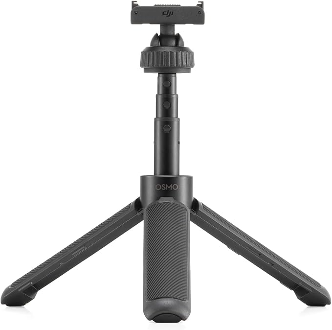 DJI Osmo Action Mini Extension Rod, Compatible with Osmo Action 5 Pro, Osmo Action 4, Osmo Action 3 | Handheld filming and static shots with built-in tripod and adjustable extension rod by Unknown