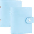 Ruibytree 52 Pockets Small Photo Album 2x3 for Instax Mini, Blue, 2 Pack | Pocket-Size, PU Leather Cover, Snap Closure, Acid-Free Pages, Fits Polaroid 2x3 Photos, Kodak Mini Prints & ZINK Photos by 2x3PhotoAlbum4x6PhotoAlbum35x425PhotoAlbumGoPhotoAlbum85x11VinylStickerPaper