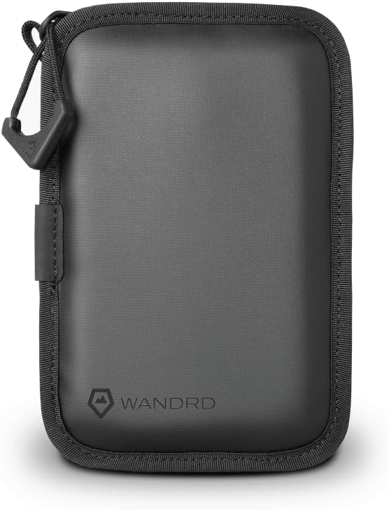 WANDRD Memory Card Case - Durable SD, Micro SD Card Holder for Creators | Camera Accessories & Electronics Organizer for Travel (Black) by WANDRD