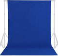 GFCC Royal Blue Backdrop - 8FTX10FT Polyester Blue Photo Backdrop for Photoshoot Background for Photography Screen Video Recording Photo Background | Non-Reflective, Polyester Curtain, Easy Hang, Multipurpose Screen for Studio Photo Booth, Video Record... by GFCC
