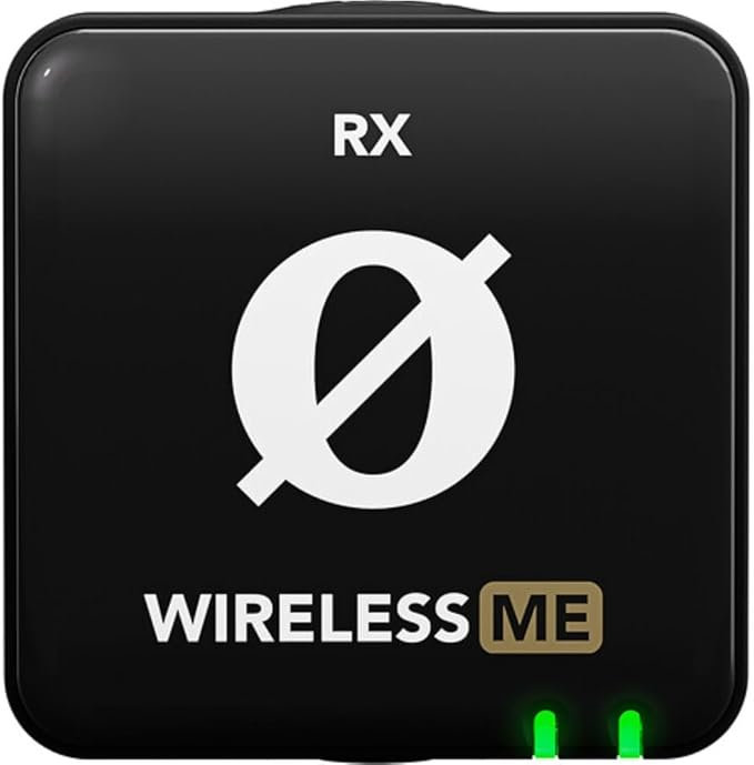 RØDE Wireless ME Dual Set Ultra-Compact Wireless Microphone System with Built-in Microphones, GainAssist Technology and 100m Range for Filmmaking, Interviews and Content Creation (Black) - Image 5