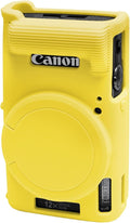 Easy Hood Camera Case for Canon ELPH 360/IXUS 285 HS/IXY 650 Camera,Yellow | With Removable Lens Cover,Soft Silicone Protective Case,Anti-Scratch,Dustproof,Shockproof,Enhanced Grip,Camera Accessories by EasyHood